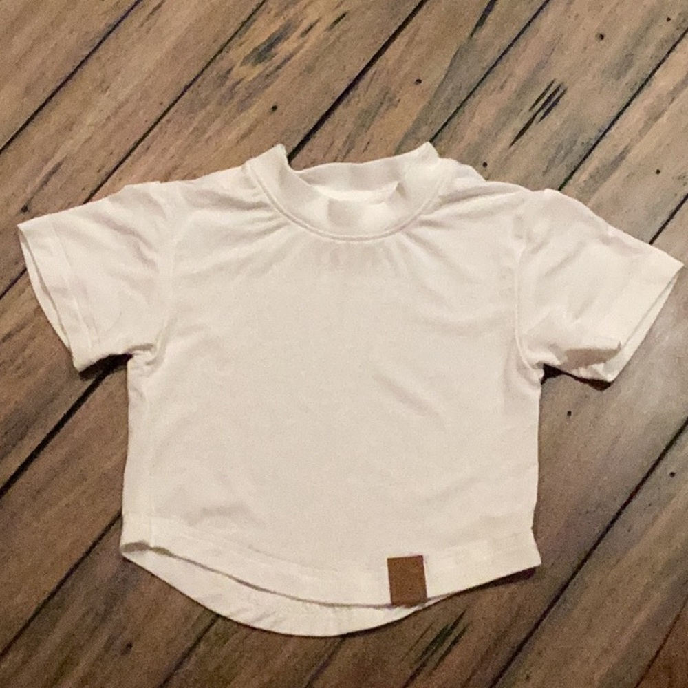 Little Bipsy White Baby T-Shirt